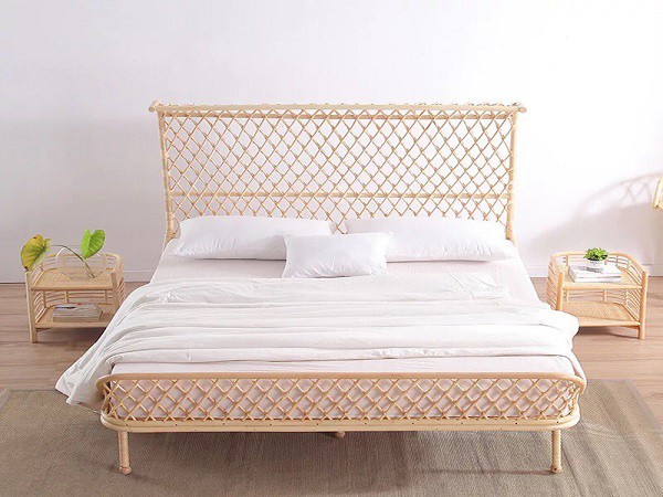 Giường Mây Tre Đan - GM07