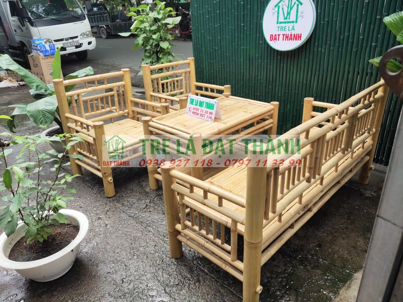 Ghế Sofa Mây Tre Đan – SF21
