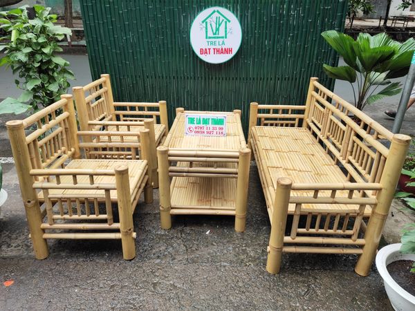 Ghế Sofa Mây Tre Đan – SF21