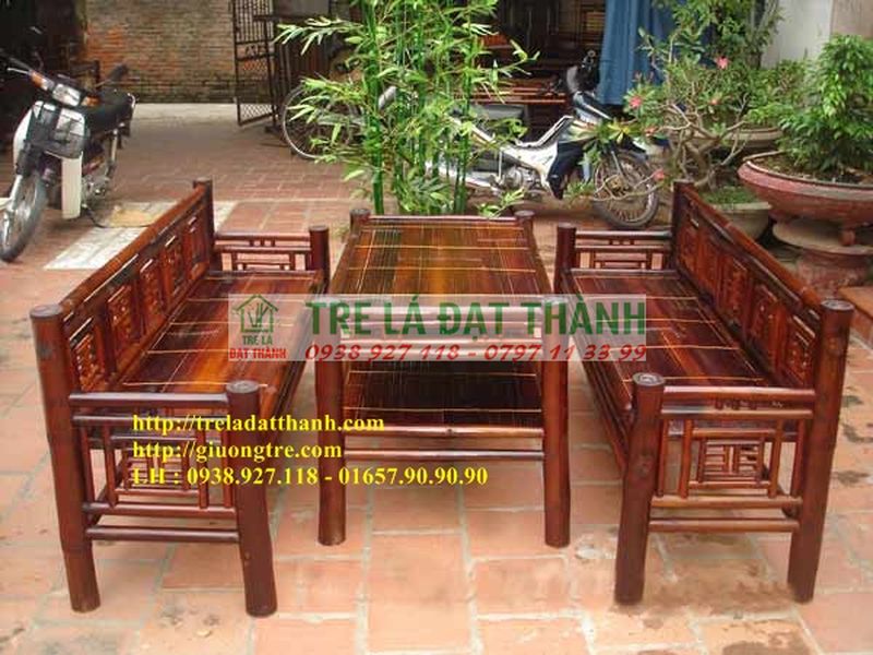 Bộ Trường Kỷ Tre – SF20