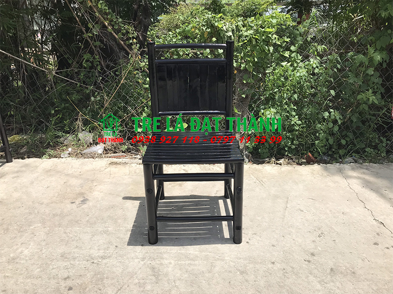 Bàn Ghế Tre Mặt Bào Nguyên Gốc - BGT27