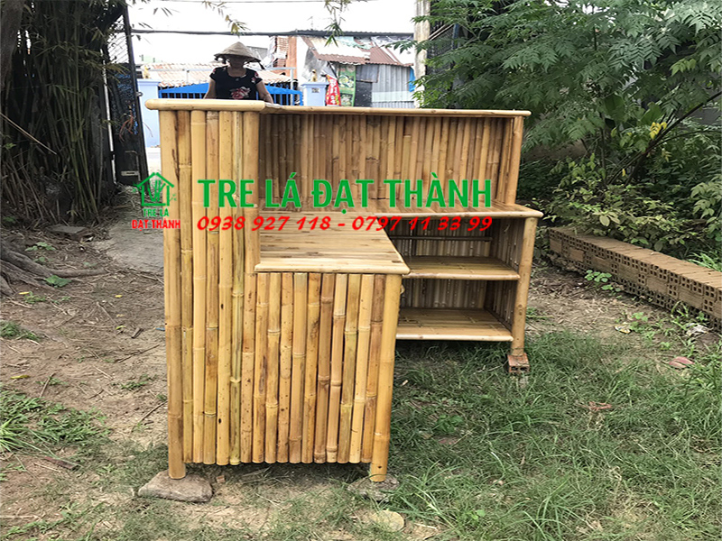 Quầy bar tre - QBT02