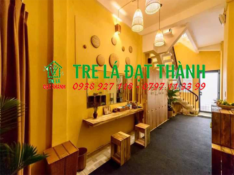 Đèn Mây Tre Trang Trí Spa – DMT55