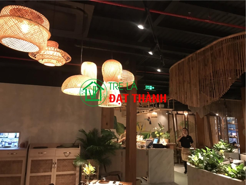 Đèn Mây Tre Trang Trí Nhà Hàng – DMT51